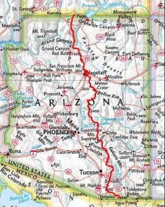 Arizona Trail Map