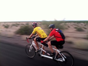 Scot "Scoob" Schmidt & Mike Armstrong at mile 98